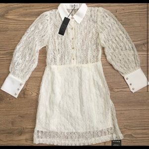 Storets lace mini dress